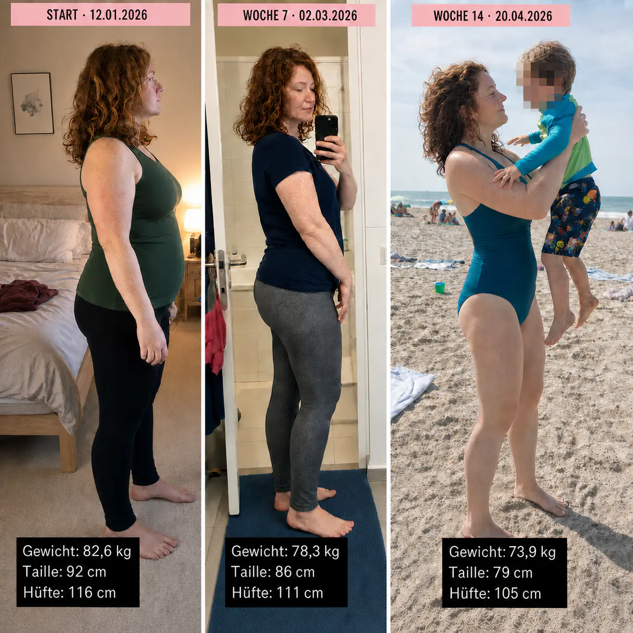 Transformation von Simone mit der Bahia Methode